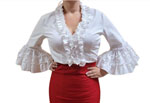 Flamenco Blouses with White Ruffles 47.934€ #50466024BCO